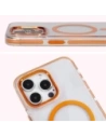 Kup Etui z pierścieniem magnetycznym Bizon Case Marco do Apple iPhone 15 Pro Max przezroczyste z pomarańczową ramką - BIZ7076 - {ean13} - Sklep Home Screen