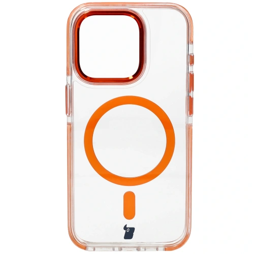 Kup Bizon Case Marco Apple iPhone 15 Pro átlátszó narancssárga kerettel - BIZ7077 - {ean13} - Sklep Home Screen