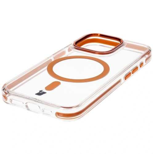 Kup Bizon Case Marco Apple iPhone 15 Pro átlátszó narancssárga kerettel - BIZ7077 - {ean13} - Sklep Home Screen