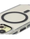 Kup Etui z pierścieniem magnetycznym Bizon Case Marco do Apple iPhone 15 przezroczyste z czarną ramką - BIZ7078 - {ean13} - Sklep Home Screen