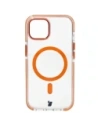 Kup Etui z pierścieniem magnetycznym Bizon Case Marco do Apple iPhone 15 przezroczyste z pomarańczową ramką - BIZ7080 - {ean13} - Sklep Home Screen