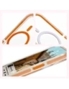 Kup Bizon Case Marco Apple iPhone 15 clar cu ramă portocalie - BIZ7080 - {ean13} - Sklep Home Screen