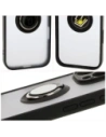 Buy Bizon Case Hybrid Ring Apple iPhone 16 Pro Max smoky with a black frame - BIZ7082 - {ean13} - Home Screen Store Europe