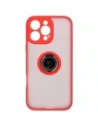 Kup Bizon Case Hybrid Ring Apple iPhone 16 Pro Max rauchig mit einem roten Rahmen - BIZ7083 - {ean13} - Sklep Home Screen