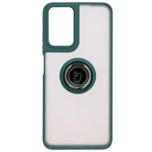 Kup Bizon Case Hybrid Ring Motorola Moto G35 5G rauchig mit einem dunkelgrünen Rahmen - BIZ7093 - {ean13} - Sklep Home Screen