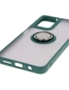 Kup Etui z uchwytem na palec Bizon Case Hybrid Ring do Motorola Moto G35 5G zakouřené s tmavě zeleným rámečkem - BIZ7093 - {ean13} - Sklep Home Screen