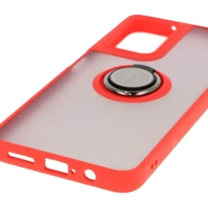 Kup Bizon Case Hybrid Gyűrű Motorola Moto G35 5G füstös piros kerettel - BIZ7095 - {ean13} - Sklep Home Screen