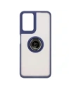 Kup Bizon Case Hybrid Ring Motorola Moto G35 5G fumuriu cu un cadru albastru închis - BIZ7096 - {ean13} - Sklep Home Screen
