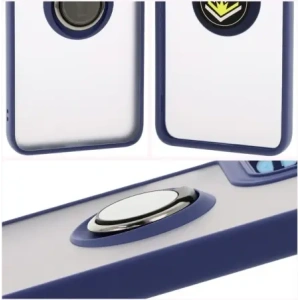 Kup Bizon Case Hybrid Ring Motorola Moto G35 5G füstös színű, sötétkék kerettel - BIZ7096 - {ean13} - Sklep Home Screen