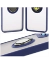 Kup Bizon Case Hybrid Ring Motorola Moto G35 5G fumuriu cu un cadru albastru închis - BIZ7096 - {ean13} - Sklep Home Screen
