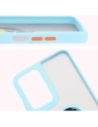 Kup Bizon Case Hybrid Ring Motorola Moto G35 5G fumuriu cu un cadru albastru deschis - BIZ7097 - {ean13} - Sklep Home Screen