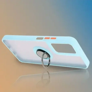 Kup Bizon Case Hybrid Ring Motorola Moto G35 5G füstös színben, világoskék kerettel - BIZ7097 - {ean13} - Sklep Home Screen