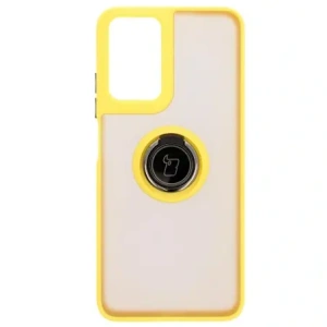 Kup Bizon Case Hybrid Ring Motorola Moto G35 5G füstös sárga kerettel - BIZ7098 - {ean13} - Sklep Home Screen