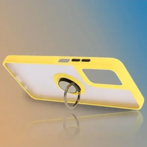 Kup Bizon Case Hybrid Ring Motorola Moto G35 5G füstös sárga kerettel - BIZ7098 - {ean13} - Sklep Home Screen