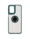Kup Bizon Case Hybrid Ring Motorola Moto G55 5G fumuriu cu un cadru verde închis - BIZ7099 - {ean13} - Sklep Home Screen