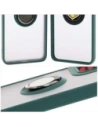 Kup Bizon Case Hybrid Ring Motorola Moto G55 5G fumuriu cu un cadru verde închis - BIZ7099 - {ean13} - Sklep Home Screen