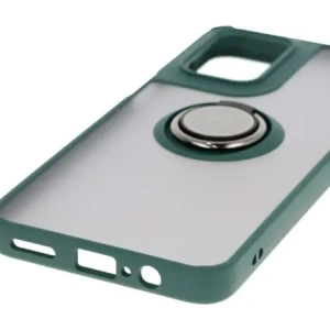 Kup Bizon Case Hybrid Ring Motorola Moto G55 5G fumuriu cu un cadru verde închis - BIZ7099 - {ean13} - Sklep Home Screen