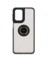Kup Etui s úchytem na prst Bizon Case Hybrid Ring pro Motorola Moto G55 5G kouřové s černým rámem - BIZ7100 - {ean13} - Sklep Home Screen