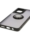 Kup Etui s úchytem na prst Bizon Case Hybrid Ring pro Motorola Moto G55 5G kouřové s černým rámem - BIZ7100 - {ean13} - Sklep Home Screen