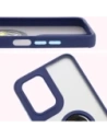 Kup Etui s úchytem na prst Bizon Case Hybrid Ring pro Motorola Moto G55 5G kouřové s modrým rámečkem - BIZ7102 - {ean13} - Sklep Home Screen