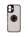 Kup Bizon Case Hybrid Ring Apple iPhone 16 Plus fumuriu cu un cadru negru - BIZ7106 - {ean13} - Sklep Home Screen