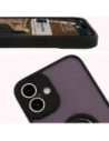 Kup Etui z uchwytem na palec Bizon Case Hybrid Ring do Apple iPhone 16 Plus kouřové s černým rámečkem - BIZ7106 - {ean13} - Sklep Home Screen