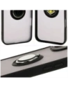 Buy Bizon Case Hybrid Ring Apple iPhone 16 Plus smoky with a black frame - BIZ7106 - {ean13} - Home Screen Store Europe