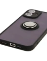 Buy Bizon Case Hybrid Ring Apple iPhone 16 Plus smoky with a black frame - BIZ7106 - {ean13} - Home Screen Store Europe