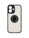Kup Bizon Case Hybrid Ring Apple iPhone 16 fumuriu cu un cadru negru - BIZ7112 - {ean13} - Sklep Home Screen
