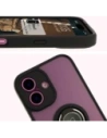 Kup Bizon Case Hybrid Ring Apple iPhone 16 fumuriu cu un cadru negru - BIZ7112 - {ean13} - Sklep Home Screen