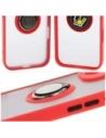 Kup Bizon Case Hybrid Ring Apple iPhone 16 fumuriu cu un cadru roșu - BIZ7113 - {ean13} - Sklep Home Screen