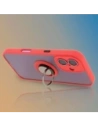 Kup Bizon Case Hybrid Ring Apple iPhone 16 fumuriu cu un cadru roșu - BIZ7113 - {ean13} - Sklep Home Screen
