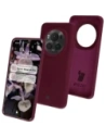 Silikonowe etui Bizon Soft Case do Honor Magic6 Pro ciemnofioletowe