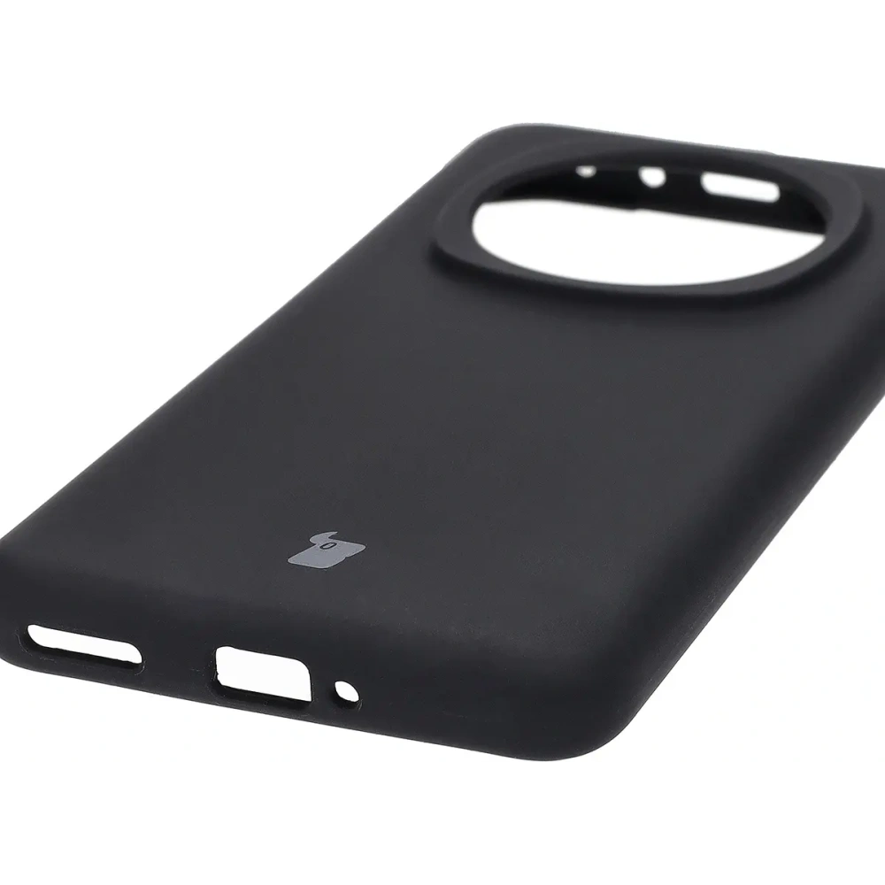 Silikonowe etui Bizon Soft Case do Honor Magic6 Pro czarne