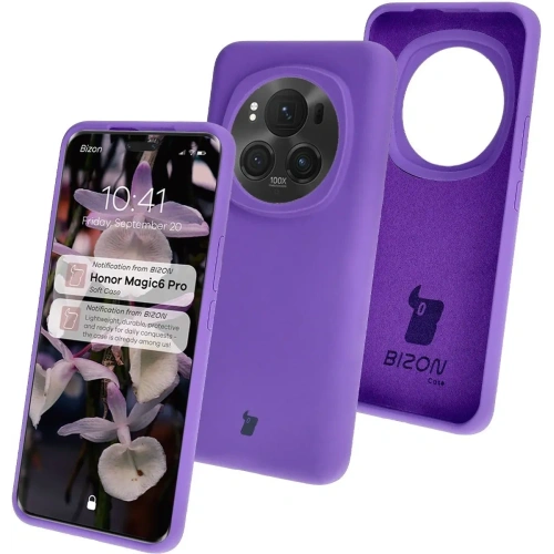 Kup Silikonový obal Bizon Soft Case pro Honor Magic6 Pro fialový - BIZ7120 - {ean13} - Sklep Home Screen