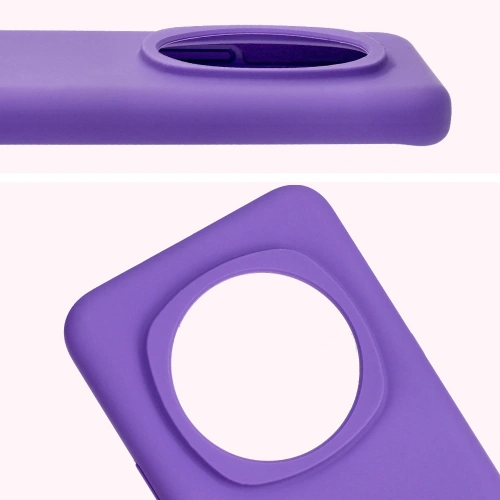 Kup Silikonowe etui Bizon Soft Case do Honor Magic6 Pro fioletowe - BIZ7120 - {ean13} - Sklep Home Screen