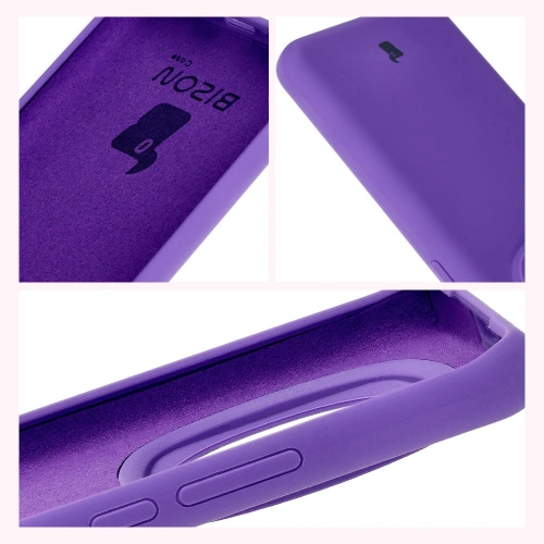 Kup Silikonowe etui Bizon Soft Case do Honor Magic6 Pro fioletowe - BIZ7120 - {ean13} - Sklep Home Screen