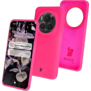 Kup Bizon Soft Case Honor Magic6 Pro neon rózsaszín - BIZ7121 - {ean13} - Sklep Home Screen