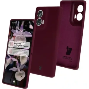 Kup Bizon puha tok Motorola Edge 50 Fusion sötét lila - BIZ7122 - {ean13} - Sklep Home Screen