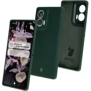 Kup Silikonový obal Bizon Soft Case pro Motorola Edge 50 Fusion tmavě zelený - BIZ7123 - {ean13} - Sklep Home Screen
