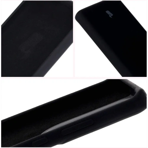Kup Silikonowe etui Bizon Soft Case do Motorola Edge 50 Fusion czarne - BIZ7124 - {ean13} - Sklep Home Screen