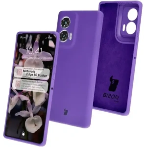 Kup Bizon Soft Case Motorola Edge 50 Fusion lila - BIZ7125 - {ean13} - Sklep Home Screen