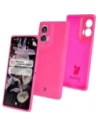 Kup Silikonowe etui Bizon Soft Case do Motorola Edge 50 Fusion neonowo-różowe - BIZ7126 - {ean13} - Sklep Home Screen