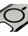Kup Etui z pierścieniem magnetycznym Bizon Case MatteO do Apple iPhone 15 Pro Max poloprůhledné s černým rámem - BIZ7127 - {ean13} - Sklep Home Screen