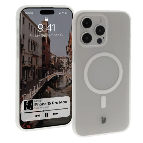 Kup Bizon Case MatteO Apple iPhone 15 Pro Max translucid - BIZ7128 - {ean13} - Sklep Home Screen