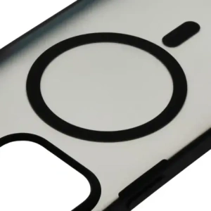 Buy Bizon Case MatteO Apple iPhone 15 transparent with black frame - BIZ7129 - {ean13} - Home Screen Store Europe
