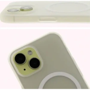Kup Etui z pierścieniem magnetycznym Bizon Case MatteO do Apple iPhone 15 półprzezroczyste - BIZ7130 - {ean13} - Sklep Home Screen