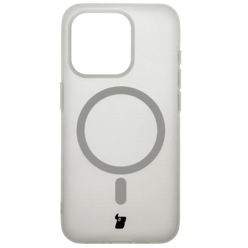 Kup Etui z pierścieniem magnetycznym Bizon Case MatteO do Apple iPhone 15 Pro półprzezroczyste - BIZ7131 - {ean13} - Sklep Home Screen