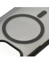 Kup Etui z pierścieniem magnetycznym Bizon Case MatteO do Apple iPhone 15 Pro półprzezroczyste z czarną ramką - BIZ7132 - {ean13} - Sklep Home Screen