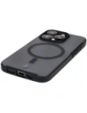 Kup Etui z pierścieniem magnetycznym Bizon Case MatteO do Apple iPhone 15 Pro półprzezroczyste z czarną ramką - BIZ7132 - {ean13} - Sklep Home Screen